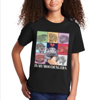In My Moo Deng Era Funny Hippo Meme Kids T-Shirt