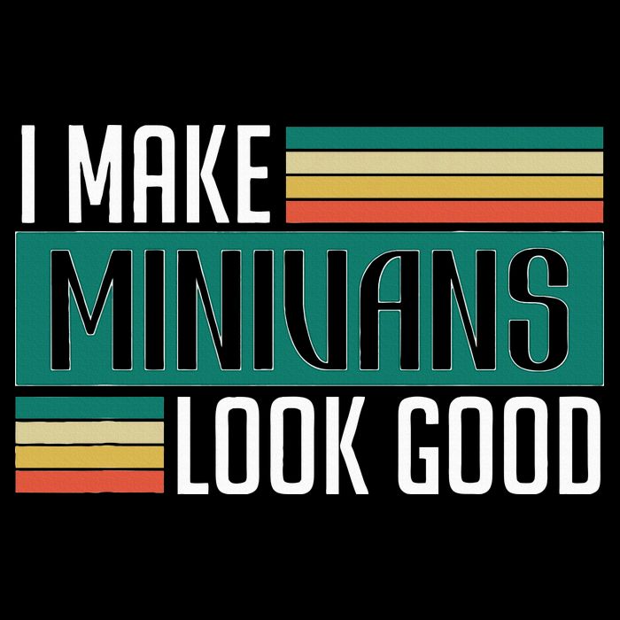 I Make Minivans Look Good Mesh Reversible Basketball Jersey Tank