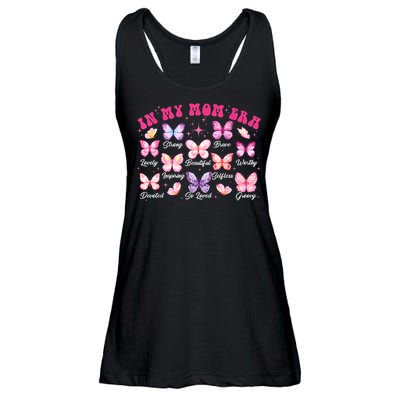 In My Mom Era Groovy Butterfly Gift For Mom Mothers Day Ladies Essential Flowy Tank