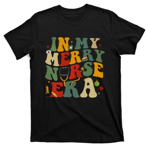 In My Merry Nurse Era Christmas Holiday Season T-Shirt