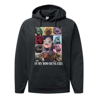 In My Moo Deng Era  Moo Deng Lover Performance Fleece Hoodie