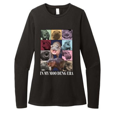 In My Moo Deng Era  Moo Deng Lover Womens CVC Long Sleeve Shirt