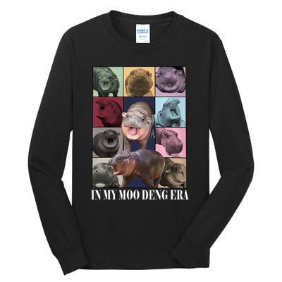 In My Moo Deng Era  Moo Deng Lover Tall Long Sleeve T-Shirt