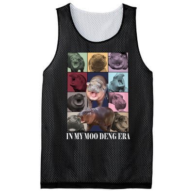 In My Moo Deng Era  Moo Deng Lover Mesh Reversible Basketball Jersey Tank