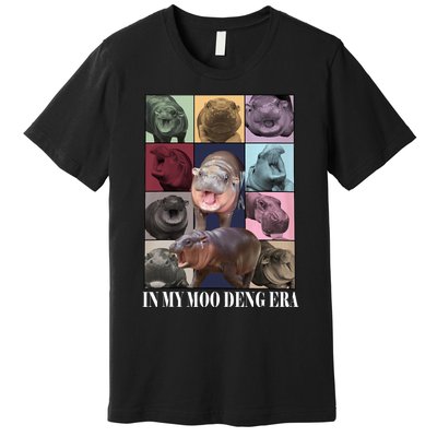 In My Moo Deng Era  Moo Deng Lover Premium T-Shirt