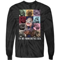 In My Moo Deng Era  Moo Deng Lover Tie-Dye Long Sleeve Shirt