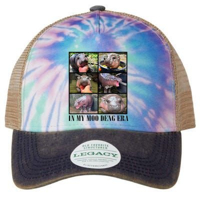 In My Moo Deng Era  Moo Deng Lover Legacy Tie Dye Trucker Hat