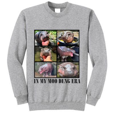 In My Moo Deng Era  Moo Deng Lover Tall Sweatshirt