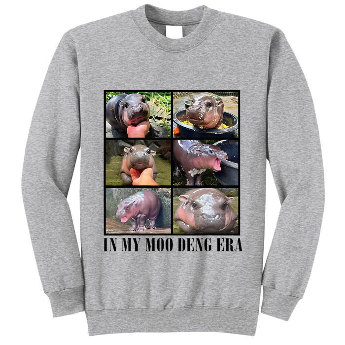 In My Moo Deng Era  Moo Deng Lover Tall Sweatshirt