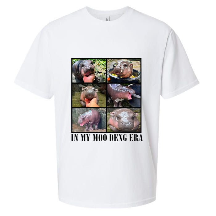 In My Moo Deng Era  Moo Deng Lover Sueded Cloud Jersey T-Shirt