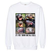 In My Moo Deng Era  Moo Deng Lover Garment-Dyed Sweatshirt