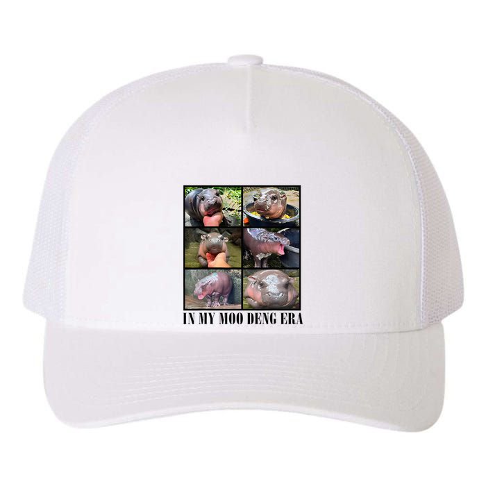 In My Moo Deng Era  Moo Deng Lover Yupoong Adult 5-Panel Trucker Hat