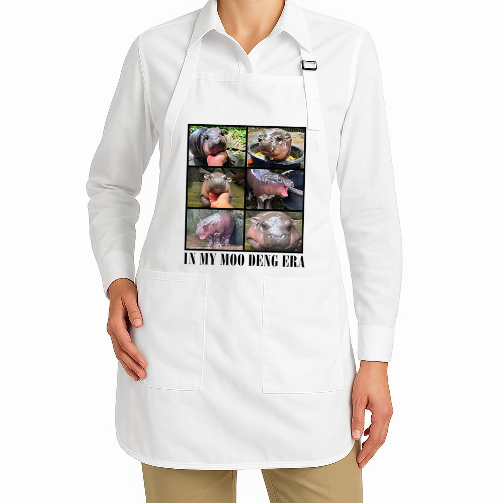 In My Moo Deng Era  Moo Deng Lover Apron