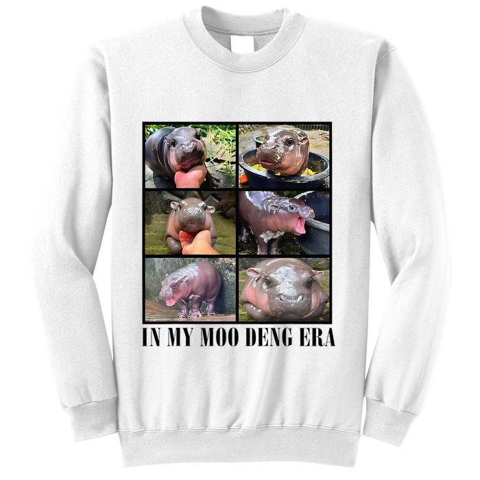 In My Moo Deng Era  Moo Deng Lover Sweatshirt