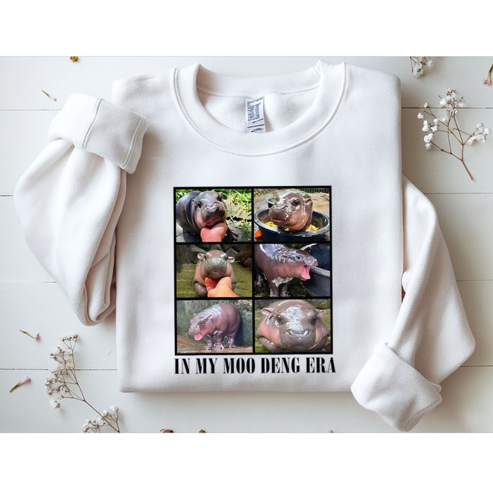 In My Moo Deng Era  Moo Deng Lover Sweatshirt