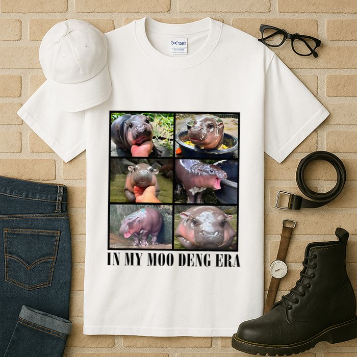 In My Moo Deng Era  Moo Deng Lover Tall T-Shirt