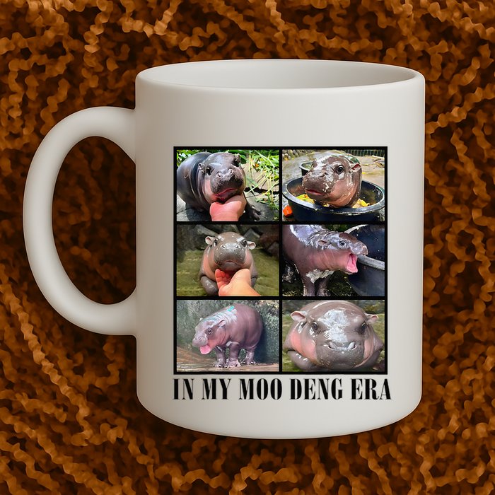 In My Moo Deng Era  Moo Deng Lover Mug
