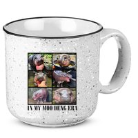 In My Moo Deng Era  Moo Deng Lover 15oz Campfire Ceramic Mug