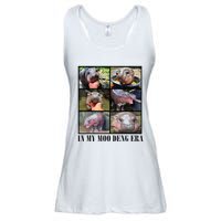 In My Moo Deng Era  Moo Deng Lover Ladies Essential Flowy Tank