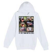 In My Moo Deng Era  Moo Deng Lover Premium Pullover Hoodie