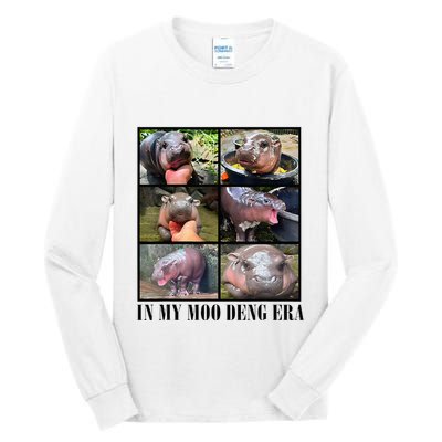 In My Moo Deng Era  Moo Deng Lover Tall Long Sleeve T-Shirt