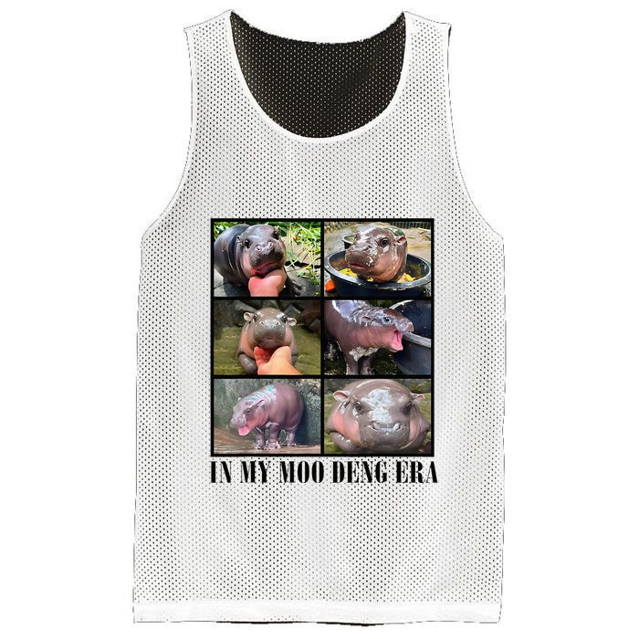 In My Moo Deng Era  Moo Deng Lover Mesh Reversible Basketball Jersey Tank