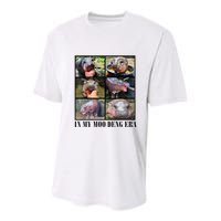 In My Moo Deng Era  Moo Deng Lover Youth Performance Sprint T-Shirt