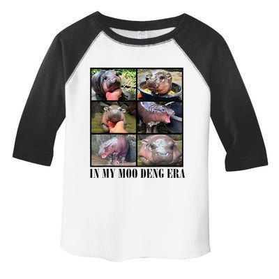 In My Moo Deng Era  Moo Deng Lover Toddler Fine Jersey T-Shirt