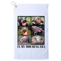 In My Moo Deng Era  Moo Deng Lover Golf Towel