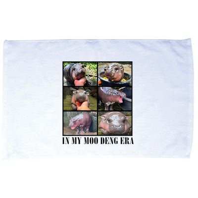 In My Moo Deng Era  Moo Deng Lover Microfiber Hand Towel