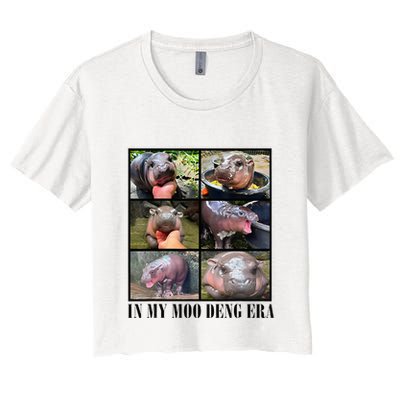 In My Moo Deng Era  Moo Deng Lover Crop Top