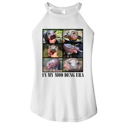 In My Moo Deng Era  Moo Deng Lover Women's Perfect Tri Rocker Tank