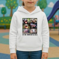 In My Moo Deng Era  Moo Deng Lover Kids Hoodie