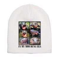 In My Moo Deng Era  Moo Deng Lover Short Acrylic Beanie