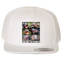 In My Moo Deng Era  Moo Deng Lover Wool Snapback Cap