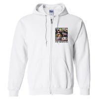 In My Moo Deng Era  Moo Deng Lover Full Zip Hoodie