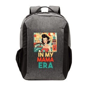 In My Mama Era Groovy Retro Mom Mothers Day Classic Gift Vector Backpack