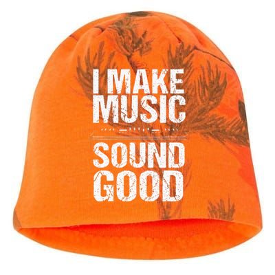 I Make Music Sound So Good Audio Sound Engineer Recording Kati - Camo Knit Beanie