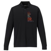 It's Miss Ms Mrs Dr Actually Doctor graduation Appreciation Performance Long Sleeve Polo