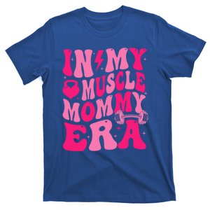 In My Muscle Mommy Era Groovy T-Shirt