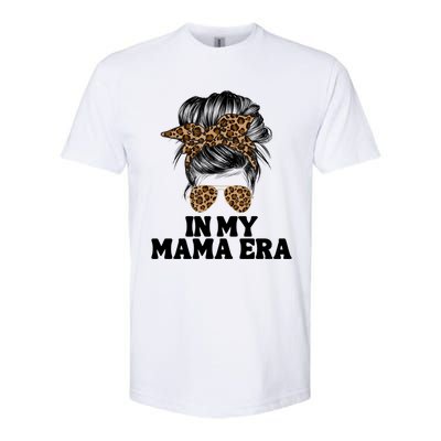 In My Mama Era Groovy In My Mama Era Mom Life Mothers Day Cool Gift Softstyle® CVC T-Shirt