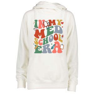 In My Med School Era Medical Student Womens Funnel Neck Pullover Hood