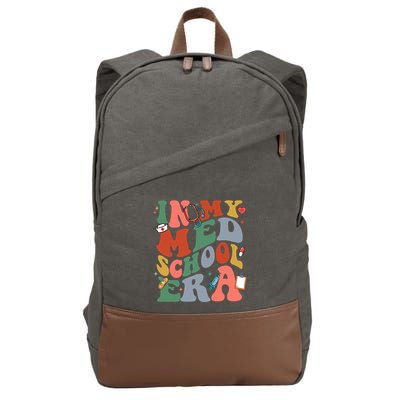 In My Med School Era Medical Student Cotton Canvas Backpack