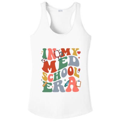 In My Med School Era Medical Student Ladies PosiCharge Competitor Racerback Tank