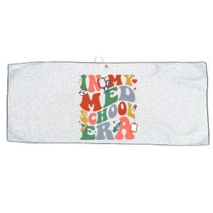 In My Med School Era Medical Student Large Microfiber Waffle Golf Towel