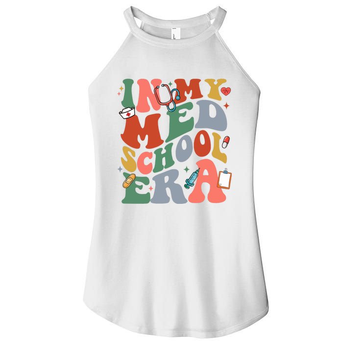 In My Med School Era Medical Student Women's Perfect Tri Rocker Tank