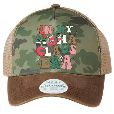 In My Mama Claus Era Christmas Legacy Tie Dye Trucker Hat