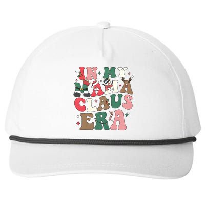 In My Mama Claus Era Christmas Snapback Five-Panel Rope Hat