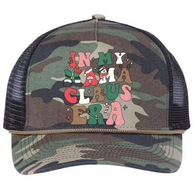 In My Mama Claus Era Christmas Retro Rope Trucker Hat Cap