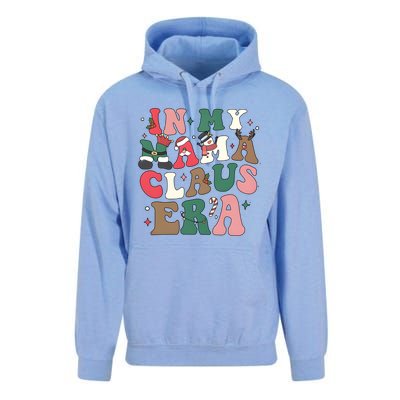 In My Mama Claus Era Christmas Unisex Surf Hoodie